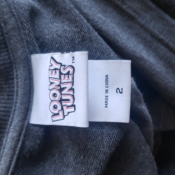 Looney Toons short sleeves elastic waist with pockets woman dress size 2X - Picture 6 of 7